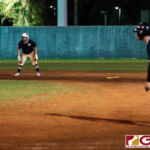 The 76 Expos took Game 3 of the GML Championship Series in the 10th inning with a 14-11 win over the IT&E Rays. (Photo by Michael Blas)