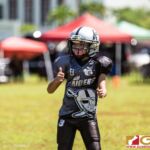 The Guahan Raiders and The Tamuning Steelers Metgots meet in the GNYFF playoffs on Oct. 20, 2019 at Eagles Field. (photo by Bout It Productions.)