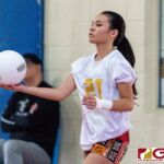 The JFK Islanders defeated the GW Geckos in straight sets to become the 20th Annual Dr. Sheih's Girls Preseason Volleyball Tournament Champions. (Photo by Michael Blas)