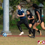 The Academy Cougars picked up a 6-0 win this afternoon, March 28, 2019, in their IIAAG Girls High School Soccer game against the Simon Sanchez Sharks. (Photo by Michael Blas)