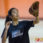 Bubba Nickles hosted her first ever clinic on Guam at the Agana Heights gym after rainy weather forced the clinic to be moved indoors. (photo by Michael Blas)