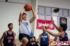 The Okkodo Bulldogs defeated the ND Royals 67-52 and will move on into the third place game of the 2020 GSPN Preseason Boys Basketball Tournament presented by Guam Army National Guard. (Photo by Michael Blas)