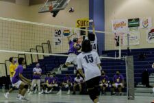 The Okkodo Bulldogs defeated the GW Geckos in four sets to advance to the ISA Boys Volleyball Championship Game next week! (photo by Omar Nobuo)