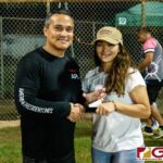 General Manager of APL Charlie Hermosa presents the Sportsmanship Award to a representative of Team Warriors. (Photo by Michael Blas)