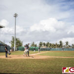 Team Guam host American Samoa for the Bronze Medal in the WBSC U18 Oceania Tournament (photo by Michael Ebio)