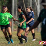 The JFK Islanders defeated the Southern High Dolphins 7-2 in their opening game of the IIAAG Girls High School Soccer Season. (Photo by Michael Blas)