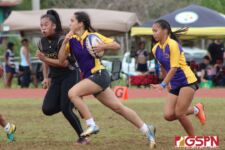 The GW Geckos cooled off the Tiyan Titans after their hot start last weekend. (photo by Robert Balajadia)