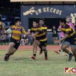 The GW Geckos reclaimed the IIAAG/GRFU Boys High School Rugby Championship title after defeating the reigning champs, the FD Friars, 19-12. (Photo by Michael Blas)