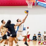 Mack Does gets past the defense for a layup in the Guam Youth Leadership Cup 3x3 Basketball Tournament. (Photo by Michael Blas)
