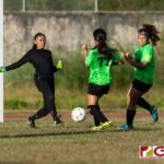 The JFK Islanders defeated the Southern High Dolphins 7-2 in their opening game of the IIAAG Girls High School Soccer Season. (Photo by Michael Blas)