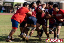 The FD Friars defeated the Okkodo Bulldogs 40-7 in the GRFU/ISA Rugby League at Southern High School. (Photo by Michael Blas)