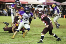 The FD Friars and GW Geckos put on a defense show in the Championship game with FD getting the slight edge with the only touchdown of the night. (photo courtesy of Joseph Cruz)