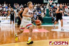 Guam's Jericho Cruz runs the ball down on a fast break play in the fourth quarter. New Zealand defeated Guam 113-94 in the FIBA Asia Cup 2021 Qualifiers match. (Photo by Michael Blas)