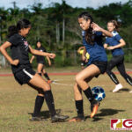 The Academy Cougars picked up a 6-0 win this afternoon, March 28, 2019, in their IIAAG Girls High School Soccer game against the Simon Sanchez Sharks. (Photo by Michael Blas)