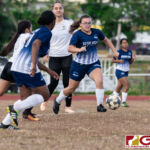 The Academy Cougars defeated the Guam High Panthers 2-1 Thursday afternoon May 16, 2018, advancing to the IIAAG Girls Soccer Championship Game. (Photo by Michael Blas)