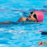 Swimmers compete in the All Island Invitational Short Course Meet at Hagatna Pool on October 20, 2018. (Photo By Michael Blas)
