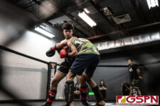 Steel Athletics held their glorified sparring session 6 Friday evening in MMA, kickboxing and boxing. (photo by Bout It Productions)