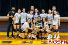 The Simon Sanchez Sharks finish their 2021 ISA Girls Volleyball Season in third place. (Photo by Michael Blas)