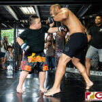 Kaleb Cruz defeats Frank "The Crank' Camacho via TKO to become the new World MMA Champion. (Photo by Michael Blas)