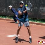 The 2019 ITF World Tennis Tour kicked off today with pro athletes competing in both singles and doubles matchups. (Photo by Michael Blas)