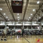 Team Elite & Team Supreme tip off to start the 2019 Wendy's All-Star Basketball Game. (photo by Bout It Productions)