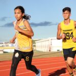 The Middle School Track season wrapped up action at the JFK Track Wednesday evening. (photo by Lawrence Sugatan)