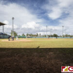 Team Guam host American Samoa for the Bronze Medal in the WBSC U18 Oceania Tournament (photo by Michael Ebio)