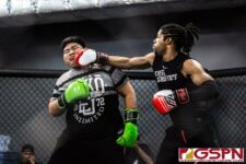 Steel Athletics held their glorified sparring session 6 Friday evening in MMA, kickboxing and boxing. (photo by Bout It Productions)