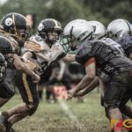 The Tamuning Steelers & The Guam Raiders clash together after the hike. (photo by Bout It Productions)