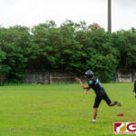 The Southern Dolphins during practice in preparation of the 2019 IIAAG High School Football Season. (Photo by Michael Blas)