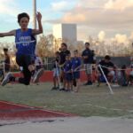 The Middle School Track season wrapped up action at the JFK Track Wednesday evening. (photo by Lawrence Sugatan)