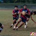 The Tiyan Titans faced off against the Okkodo Bulldogs in the rescheduled IIAAG Boys HS Rugby Game. (Photo by Michael Blas)