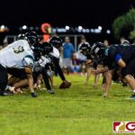 The JFK Islanders defeated the Southern Dolphins 7-0 in their first game of the 2019 IIAAG High School Football Season. (Photo by Michael Blas)