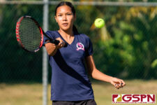 The IIAAG/ISA Island-Wide Tournament came to a close Friday afternoon, March 13, 2020, with the finals matches being played at Ninete Courts in Hagatna. (Photo by Michael Blas)