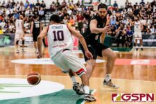 Guam's Willie Stinnett dribbles past New Zealand's Jordan Ngatai. New Zealand defeated Guam 113-94 in the FIBA Asia Cup 2021 Qualifiers match. (Photo by Michael Blas)