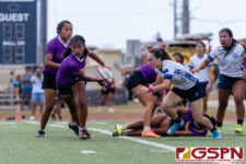 The ND Royals defeated the GW Geckos after a 10-all tie through both sudden-death overtime periods. The ND Royals were awarded the win having scored the games first try to become the 2020 GRFU/ISA High School Girls Rugby Champions. (Photo by Michael Blas)
