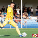 Philippines Michael Falkesgaard clears the ball midway through the second half. (Photo by Michael Blas)