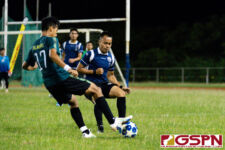 The returning champions JFK Islanders defeated the Southern Dolphins 4-1 in the Tuesday evening IIAAG High School Boys Soccer matchup. (Photo by Michael Blas)