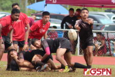 The Sanchez Sharks bounced back in a big way, blanking the Tiyan Titans. (photo by Robert Balajadia)