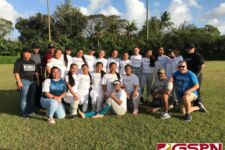 The Southern Dolphins defeated the Academy Cougars 11-1 to claim the top spot in the ISA Softball League. (Photo by Michael Blas)