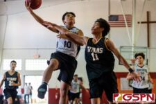 The Guam High Panthers picked up two wins defeating the ND Royals and Tiyan Titans in day three of the 2020 GSPN Preseason Boys Basketball Tournament. (Photo by Michael Blas)