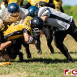 The Raiders and the Eagles faced off earlier this Saturday Afternoon in a rematch from last season's Guahan Varsity Football League Championship Game. (Photo by Michael Blas)