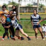 The ND Royals defeated the seven time Champions, GW Geckos, 21-17 to become the 2019 IIAAG/GRFU Girls High School Rugby Champions. (Photo by Michael Blas)