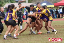 The GW Geckos cooled off the Tiyan Titans after their hot start last weekend. (photo by Robert Balajadia)