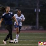The Academy Cougars visited the turf of the Guam High Panthers with the sun setting down in the IIAAG Girls soccer matchup on Apr. 29, 2019 (photo by Bout It Productions)
