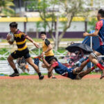 The IIAAG Boys Rugby Semifinals came to a close as the GW Geckos and FD Friars picked up huge wins for a trip to the Championship game. (Photo by Michael Blas)