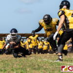 The Raiders and the Eagles faced off earlier this Saturday Afternoon in a rematch from last season's Guahan Varsity Football League Championship Game. (Photo by Michael Blas)