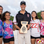 The St. John's Knights White were crowned the 2018-2019 IIAAG Girls Beach Volleyball Champions. (Photo by Michael Blas)