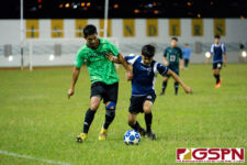 The returning champions JFK Islanders defeated the Southern Dolphins 4-1 in the Tuesday evening IIAAG High School Boys Soccer matchup. (Photo by Michael Blas)