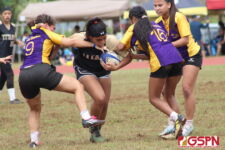 The GW Geckos cooled off the Tiyan Titans after their hot start last weekend. (photo by Robert Balajadia)